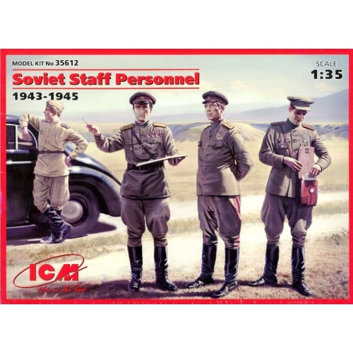 1/35 ICM Soviet Staff Personnel 35612